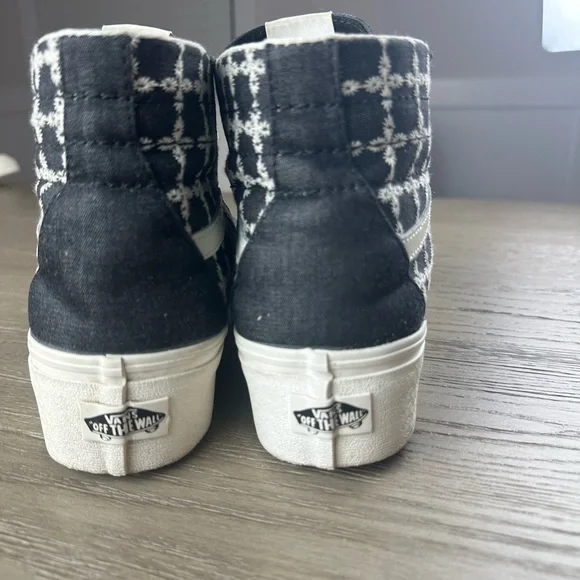 Sk8-Hi Denim Mix Stackform Sneakers - Picture 5 of 8